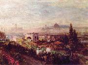 Oswald achenbach View over Florence china oil painting artist